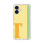 Slim Protection Premium Case［ オリジナル - initial color line - T yellow ］