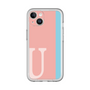 Slim Protection Premium Case［ オリジナル - initial color line - U pink ］