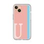 Slim Protection Premium Case［ オリジナル - initial color line - U pink ］