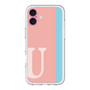 Slim Protection Premium Case［ オリジナル - initial color line - U pink ］