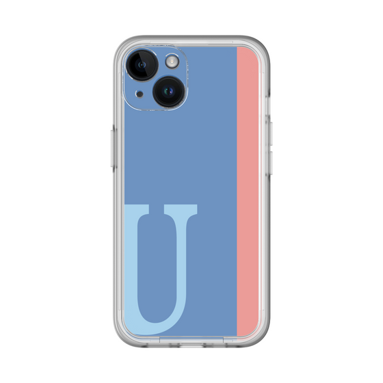 Slim Protection Premium Case［ オリジナル - initial color line - U blue ］