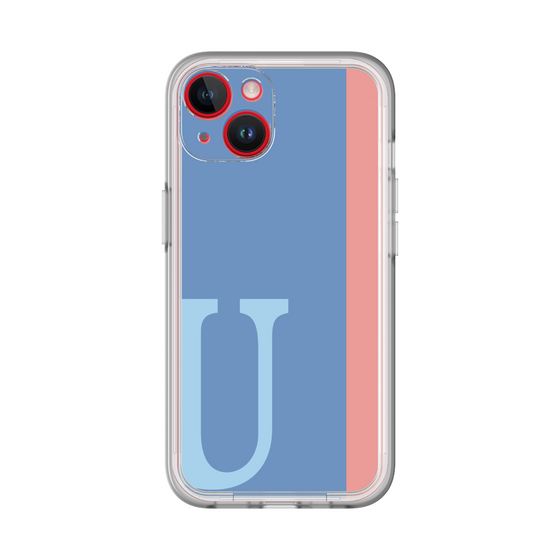 Slim Protection Premium Case［ オリジナル - initial color line - U blue ］