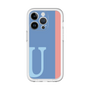 Slim Protection Premium Case［ オリジナル - initial color line - U blue ］