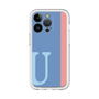 Slim Protection Premium Case［ オリジナル - initial color line - U blue ］