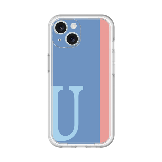 Slim Protection Premium Case［ オリジナル - initial color line - U blue ］