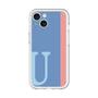 Slim Protection Premium Case［ オリジナル - initial color line - U blue ］