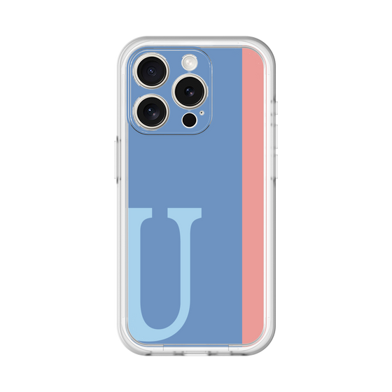 Slim Protection Premium Case［ オリジナル - initial color line - U blue ］