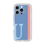 Slim Protection Premium Case［ オリジナル - initial color line - U blue ］