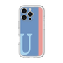 Slim Protection Premium Case［ オリジナル - initial color line - U blue ］