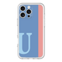 Slim Protection Premium Case［ オリジナル - initial color line - U blue ］