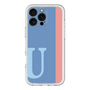 Slim Protection Premium Case［ オリジナル - initial color line - U blue ］
