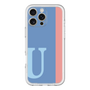Slim Protection Premium Case［ オリジナル - initial color line - U blue ］
