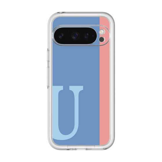 Slim Protection Premium Case［ オリジナル - initial color line - U blue ］