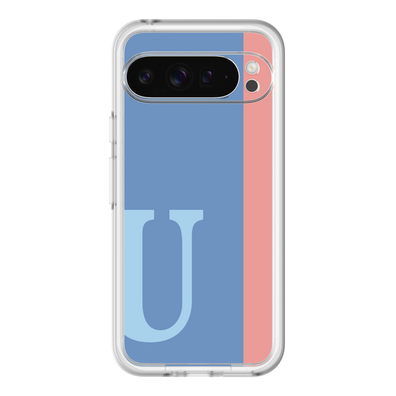 Slim Protection Premium Case［ オリジナル - initial color line - U blue ］