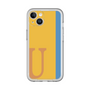 Slim Protection Premium Case［ オリジナル - initial color line - U orange ］