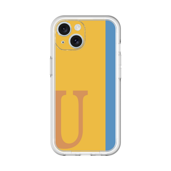 Slim Protection Premium Case［ オリジナル - initial color line - U orange ］
