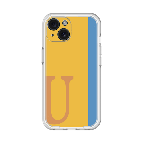 Slim Protection Premium Case［ オリジナル - initial color line - U orange ］