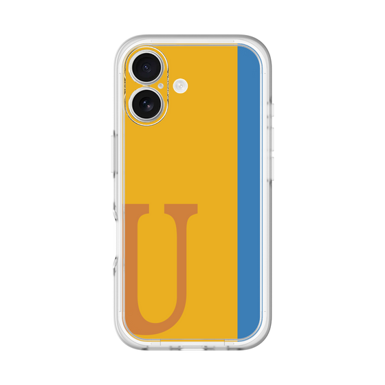 Slim Protection Premium Case［ オリジナル - initial color line - U orange ］