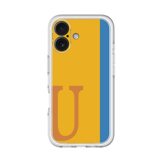 Slim Protection Premium Case［ オリジナル - initial color line - U orange ］