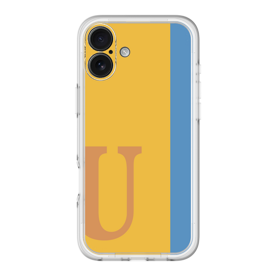 Slim Protection Premium Case［ オリジナル - initial color line - U orange ］