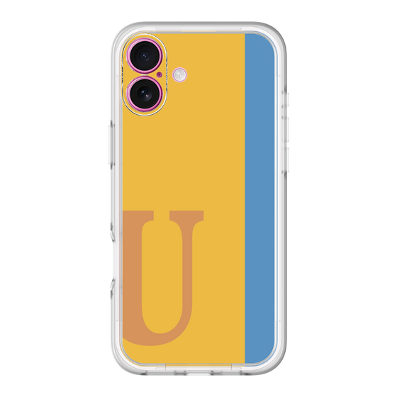 Slim Protection Premium Case［ オリジナル - initial color line - U orange ］