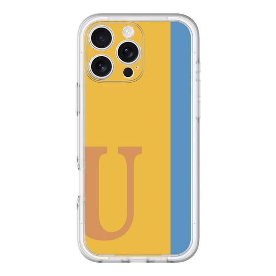 Slim Protection Premium Case［ オリジナル - initial color line - U orange ］
