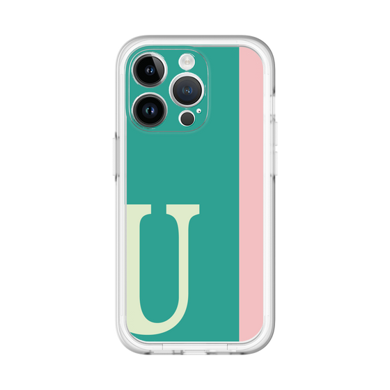 Slim Protection Premium Case［ オリジナル - initial color line - U green ］