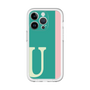 Slim Protection Premium Case［ オリジナル - initial color line - U green ］