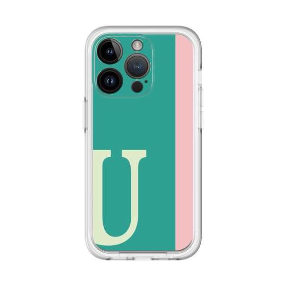 Slim Protection Premium Case［ オリジナル - initial color line - U green ］