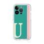 Slim Protection Premium Case［ オリジナル - initial color line - U green ］