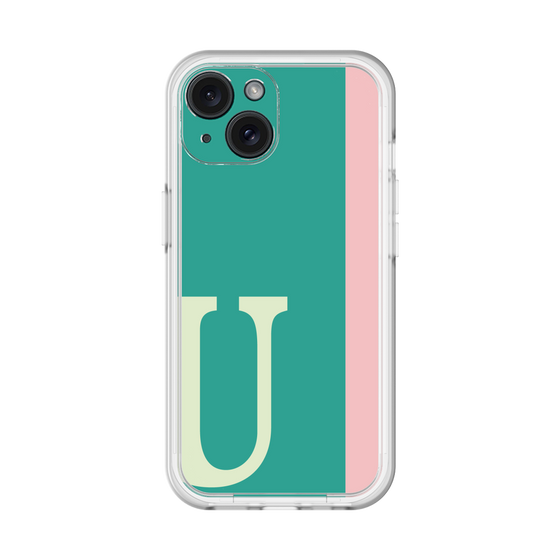 Slim Protection Premium Case［ オリジナル - initial color line - U green ］