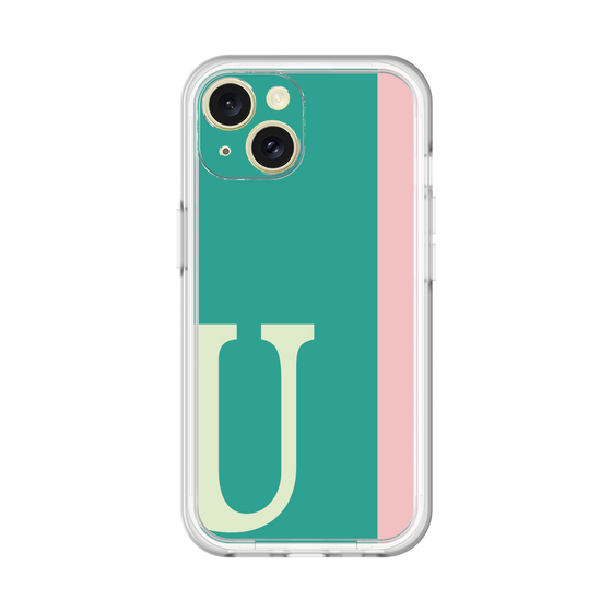 Slim Protection Premium Case［ オリジナル - initial color line - U green ］