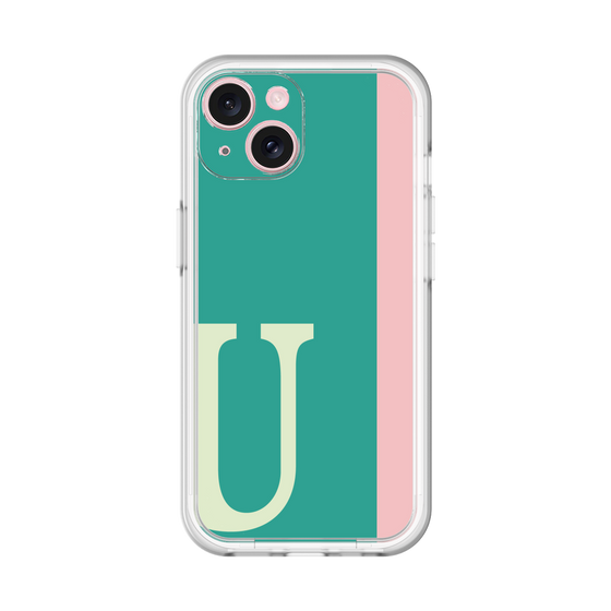 Slim Protection Premium Case［ オリジナル - initial color line - U green ］