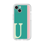 Slim Protection Premium Case［ オリジナル - initial color line - U green ］