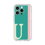 Slim Protection Premium Case［ オリジナル - initial color line - U green ］