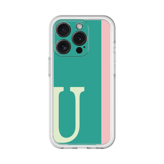 Slim Protection Premium Case［ オリジナル - initial color line - U green ］