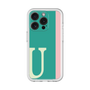 Slim Protection Premium Case［ オリジナル - initial color line - U green ］