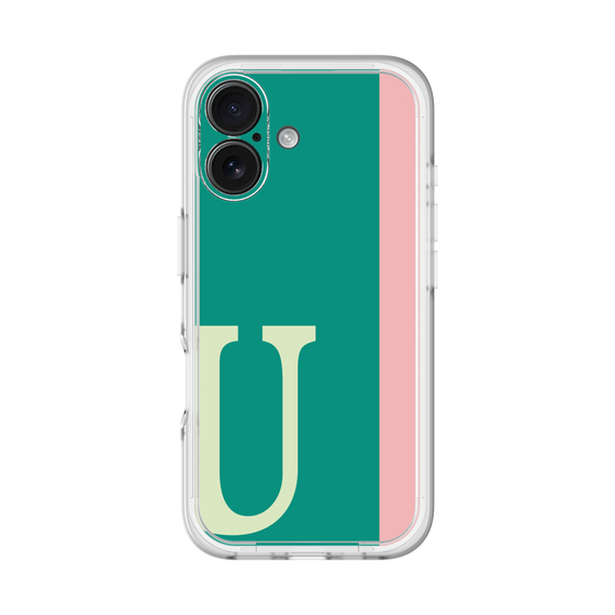 Slim Protection Premium Case［ オリジナル - initial color line - U green ］