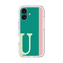 Slim Protection Premium Case［ オリジナル - initial color line - U green ］