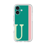 Slim Protection Premium Case［ オリジナル - initial color line - U green ］