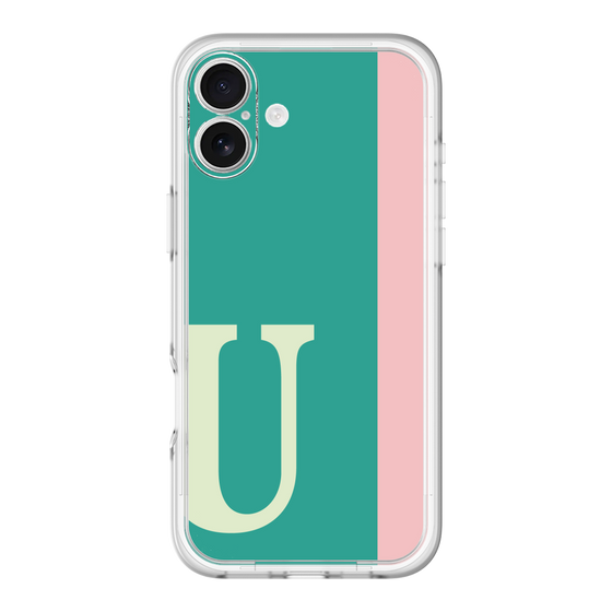 Slim Protection Premium Case［ オリジナル - initial color line - U green ］
