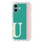 Slim Protection Premium Case［ オリジナル - initial color line - U green ］