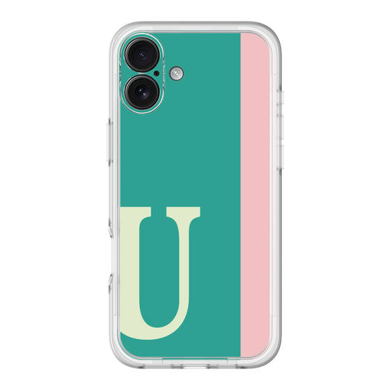 Slim Protection Premium Case［ オリジナル - initial color line - U green ］