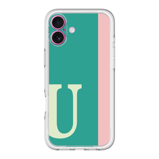 Slim Protection Premium Case［ オリジナル - initial color line - U green ］