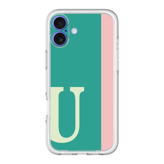 Slim Protection Premium Case［ オリジナル - initial color line - U green ］