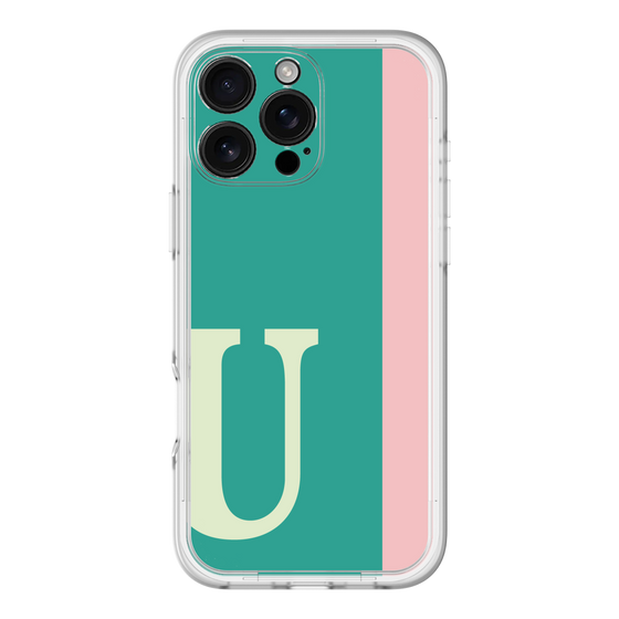 Slim Protection Premium Case［ オリジナル - initial color line - U green ］