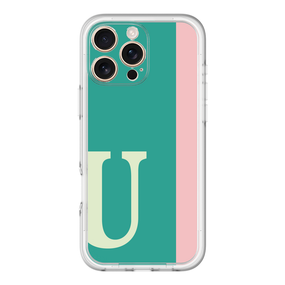 Slim Protection Premium Case［ オリジナル - initial color line - U green ］