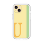 Slim Protection Premium Case［ オリジナル - initial color line - U yellow ］