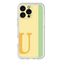 Slim Protection Premium Case［ オリジナル - initial color line - U yellow ］
