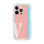 Slim Protection Premium Case［ オリジナル - initial color line - V pink ］